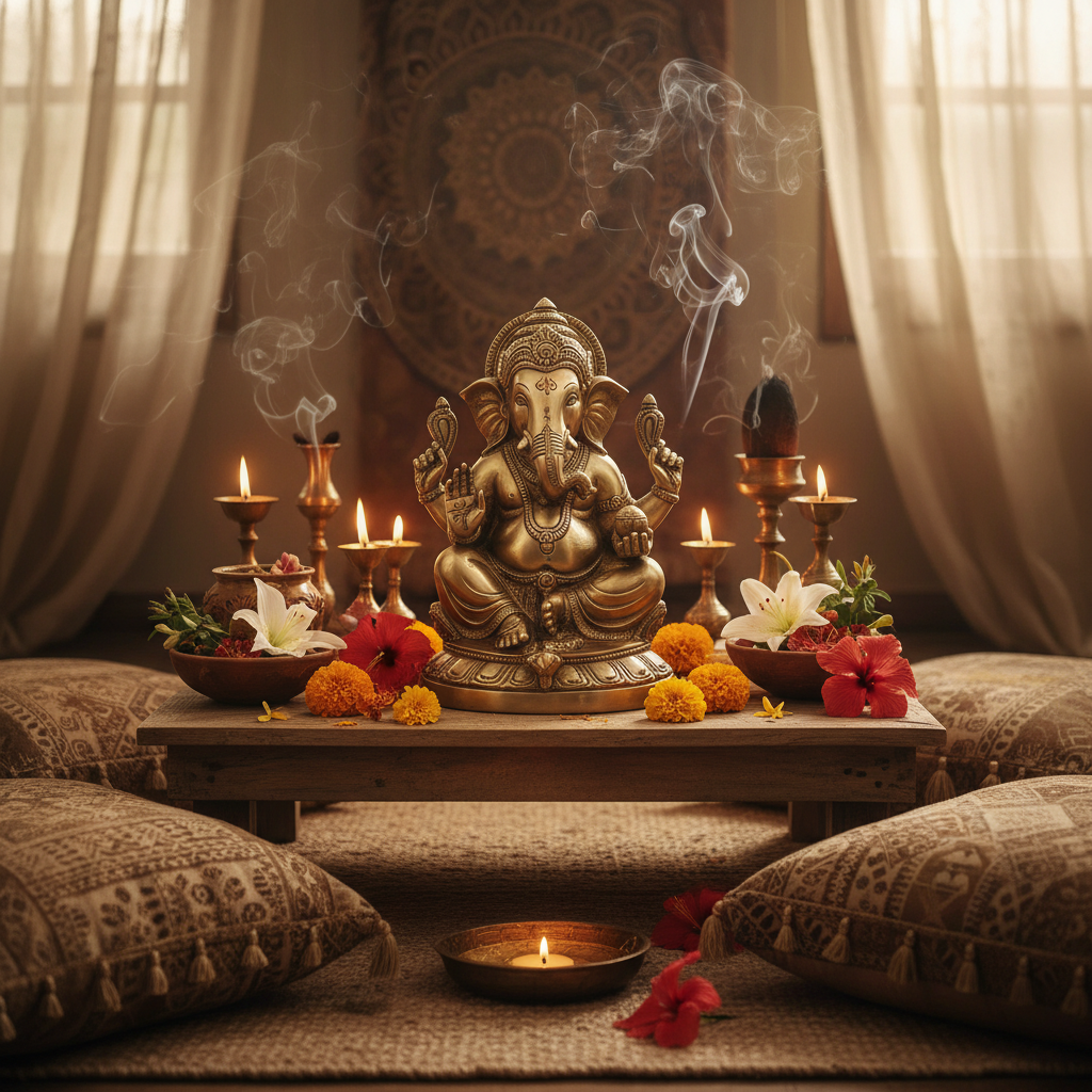 Ganesha ambientada