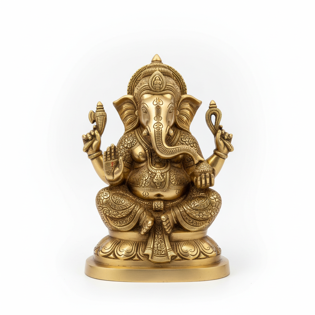 Ganesha fondo blanco