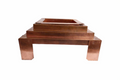 Copper Havan Kund Stand for Ritual Ceremonies