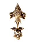 Diya Colgante de Ganesha en Latón — Decoración Espiritual